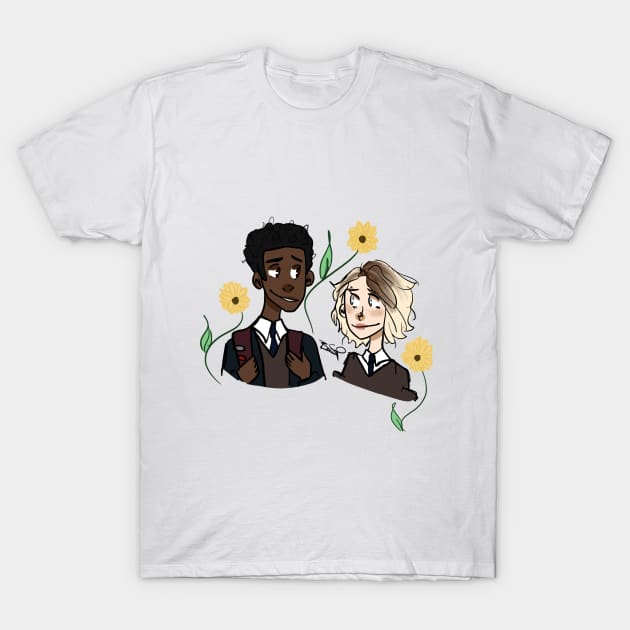 Sunflower T-Shirt by MershadiesArt